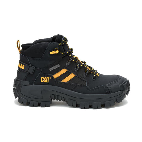 Caterpillar Invader Mid Vent Waterproof Composite-Toe Boots Black P91756 Profile