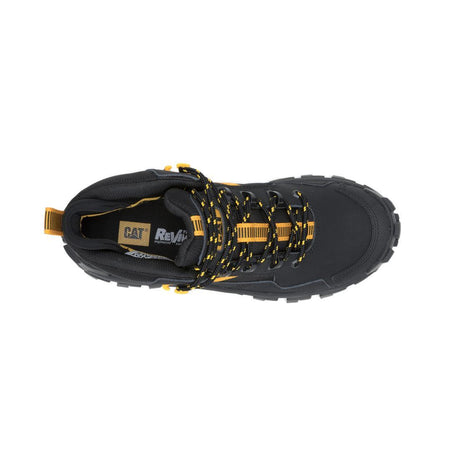 Caterpillar Invader Mid Vent Waterproof Composite-Toe Boots Black P91756 Image View