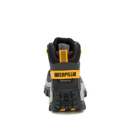 Caterpillar Invader Mid Vent Waterproof Composite-Toe Boots Dark Shadows P91757 Side Image
