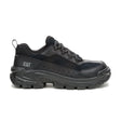Caterpillar Invader Sport Lo Composite-Toe Shoes Black In Suede P91770 Profile