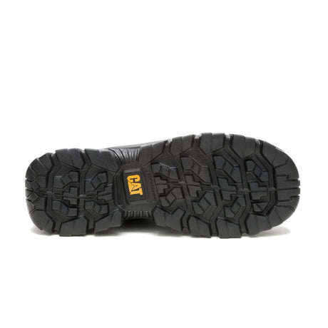 Caterpillar Invader Sport Lo Composite-Toe Shoes Black In Suede P91770 Sole Image