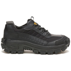 Caterpillar Invader Steel-Toe Work Boot Black Profile View