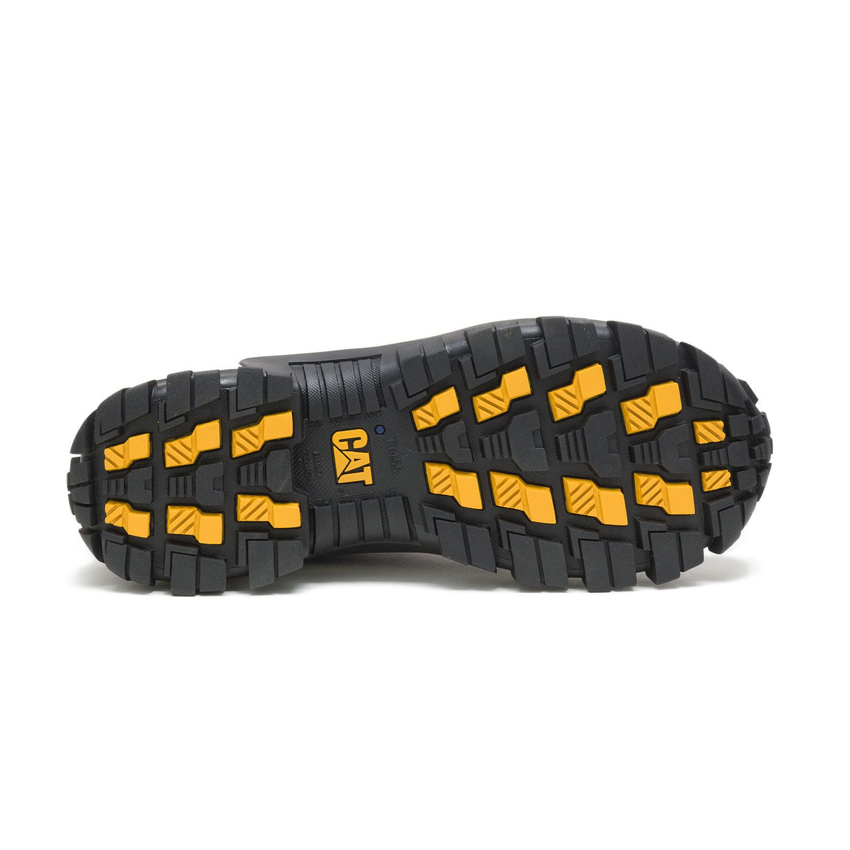 Caterpillar Invader Steel-Toe Work Shoe Black/White P91275 Sole Image