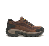 Caterpillar Invader Steel-Toe Work Shoe Dark Brown P91338 Profile