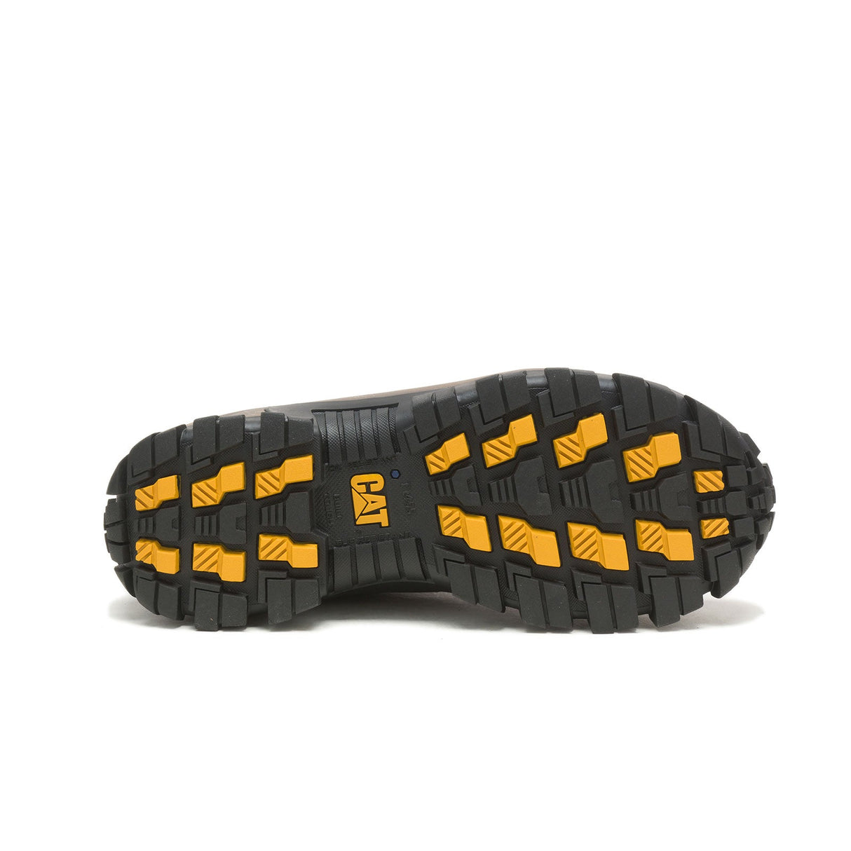 Caterpillar Invader Steel-Toe Work Shoe Dark Brown P91338 Sole Image