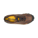 Caterpillar Invader Steel-Toe Work Shoe Dark Brown P91338 Front Image
