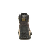 Caterpillar Invader Composite-Toe Waterproof Hiker Work Boot Brown P91541 Heel Image