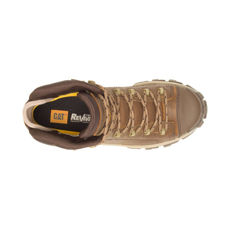 Caterpillar Invader Soft-Toe Waterproof Hiker Boot Light Brown P51083 Side Image
