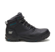 Caterpillar Mae Women’s Steel-Toe Waterproof Work Boot Black P91022 Profile