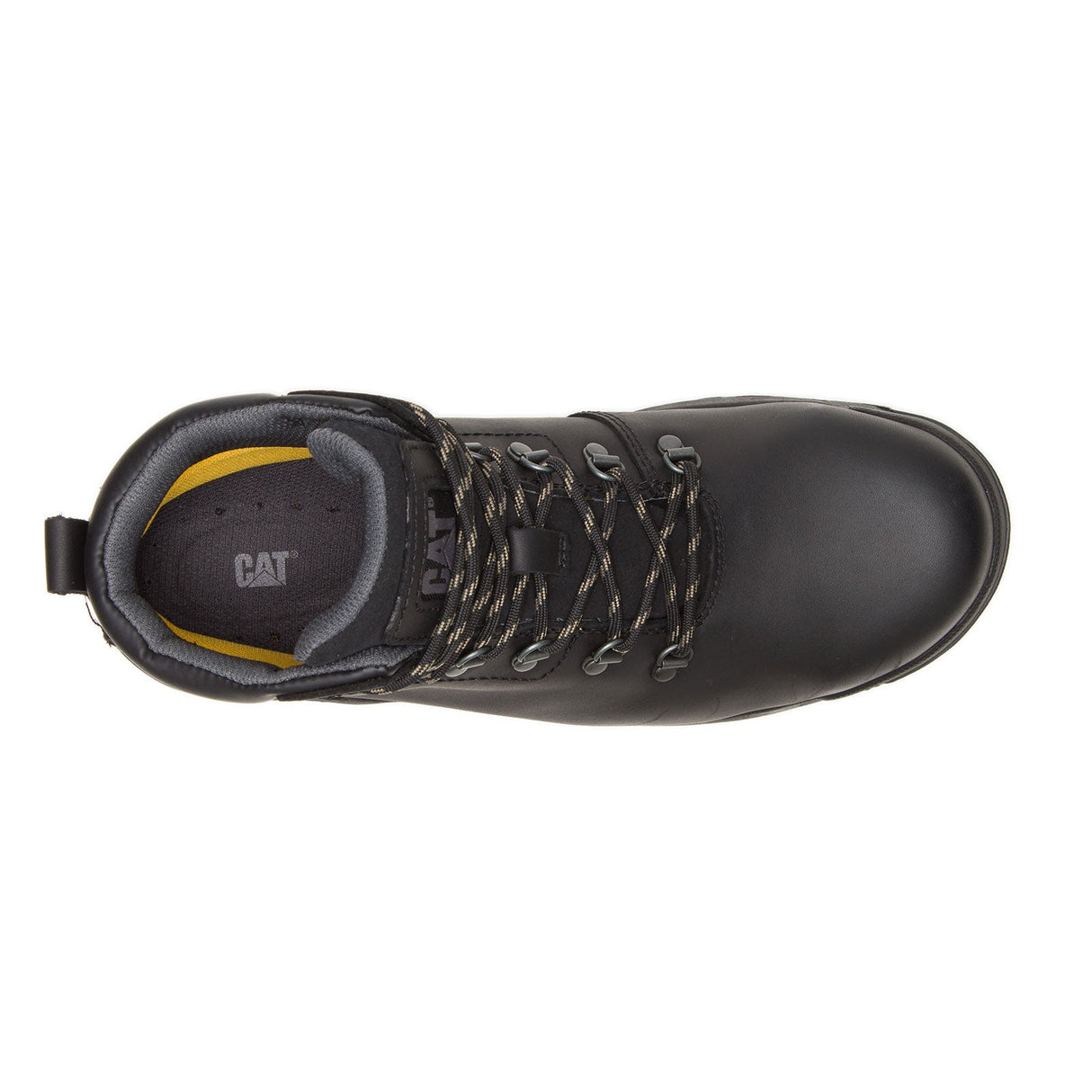 Caterpillar Mae Women’s Steel-Toe Waterproof Work Boot Black P91022 Sole Image