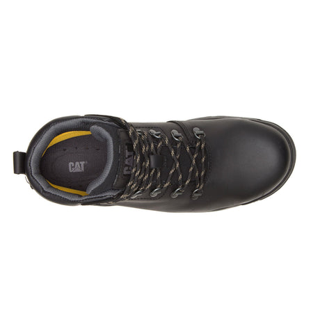 Caterpillar Mae Women’s Steel-Toe Waterproof Work Boot Black P91022 Sole Image