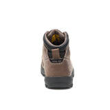 Caterpillar Mae Women’s Steel-Toe Waterproof Work Boot Light Brown P91012 Heel Image