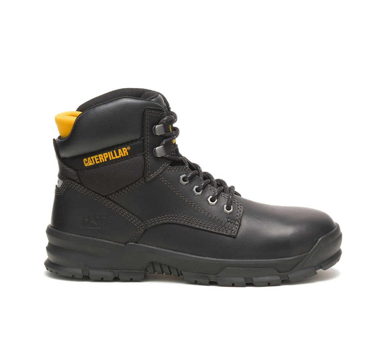 Caterpillar Mobilize Alloy-Toe Work Boot Black P91267 Profile