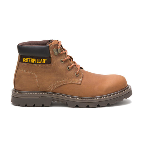 Caterpillar Outbase Soft-Toe Waterproof Boot Brown P51032 Profile