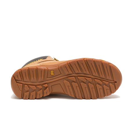 Caterpillar Outline Soft-Toe Boot Honey P74086 Sole Image