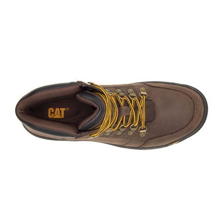 Caterpillar Outline Soft-Toe Boot Seal Brown P74087 Front Image