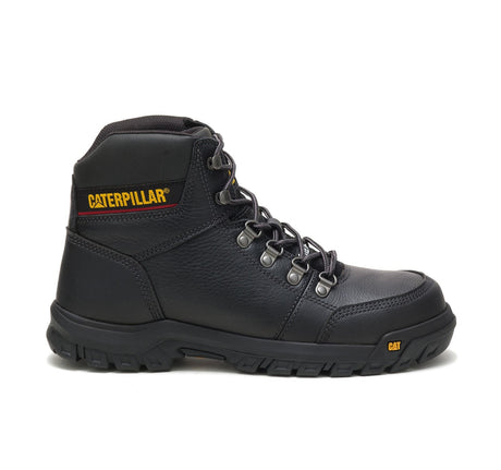 Caterpillar Outline Steel-Toe Work Boot Black P90800 Profile