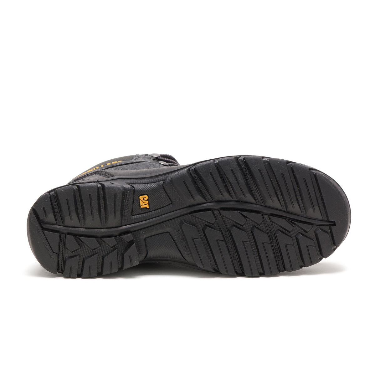 Caterpillar Outline Steel-Toe Work Boot Black P90800 Sole Image