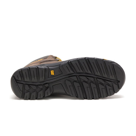 Caterpillar Outline Steel-Toe Work Boot Brown P90803 Sole Image