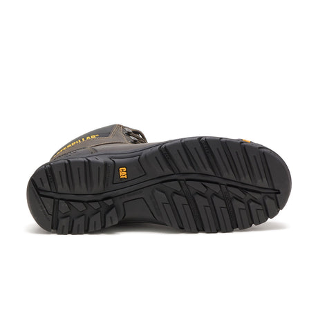 Caterpillar Outline Steel-Toe Work Boot Brown/Black P90802 Sole Image