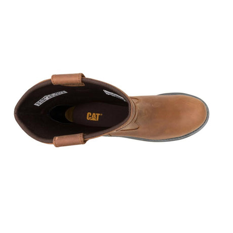 Caterpillar Men's Planer Wellington Steel Toe Boot Lion - Top View