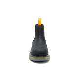 Caterpillar Men's Reclaimer Wedge Chelsea Steel Toe Boot Black - Front View