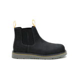 Caterpillar Men's Reclaimer Wedge Chelsea Steel Toe Boot Black - Lateral View