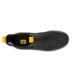 Caterpillar Men's Reclaimer Wedge Chelsea Steel Toe Boot Black - Top View