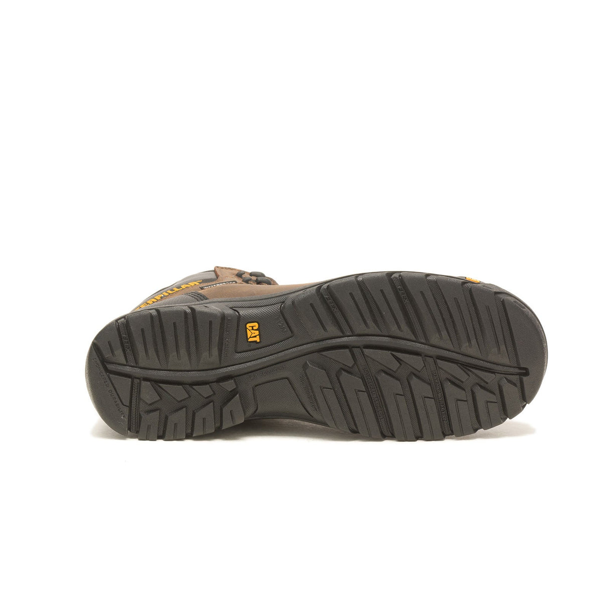 Caterpillar Resorption Composite-Toe Waterproof Work Boot Seal Brown P90977 Sole Image