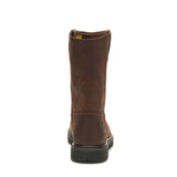 Caterpillar Revolver Steel-Toe Work Boot Dark Brown P89516 Heel Image