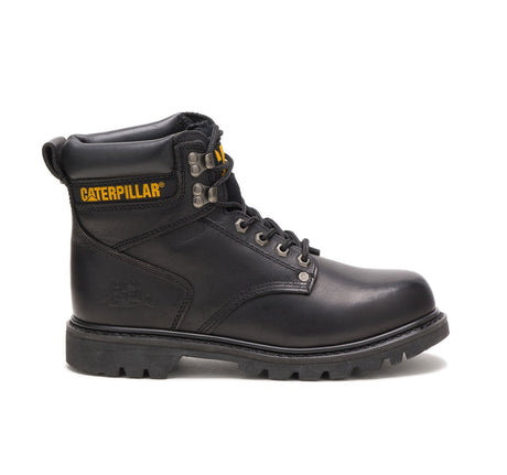 Caterpillar Second Shift Soft-Toe Work Boot Black P70043 Profile