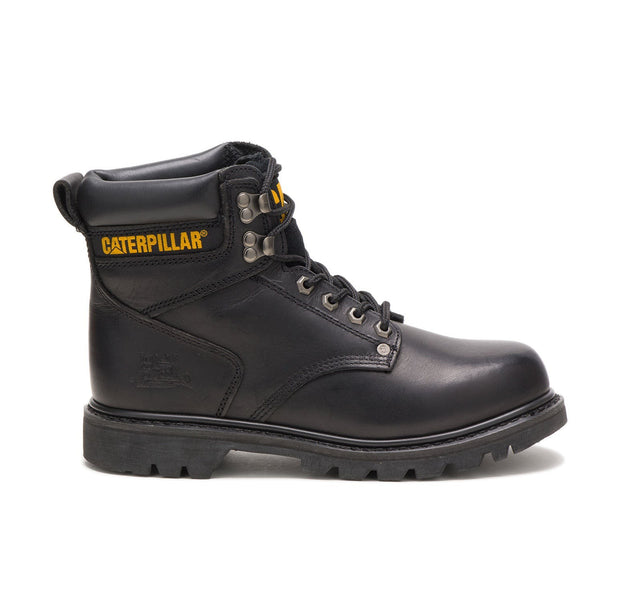 Caterpillar Second Shift Soft-Toe Work Boot Black P70043 Profile