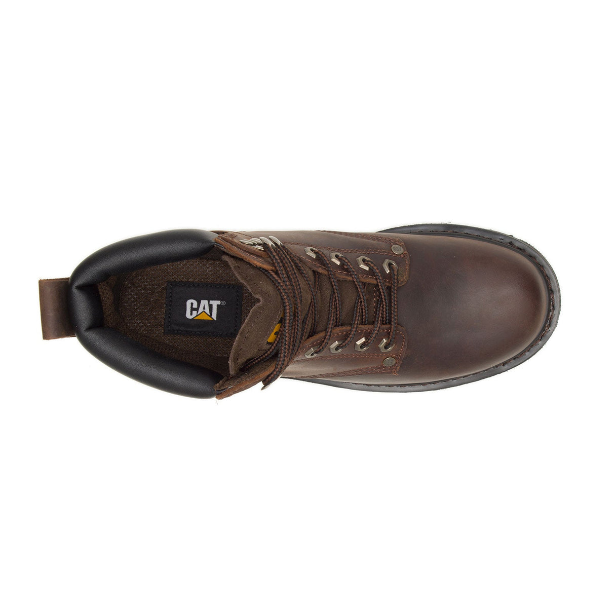 Caterpillar Second Shift Soft-Toe Work Boot Dark Brown P72593 Front Image