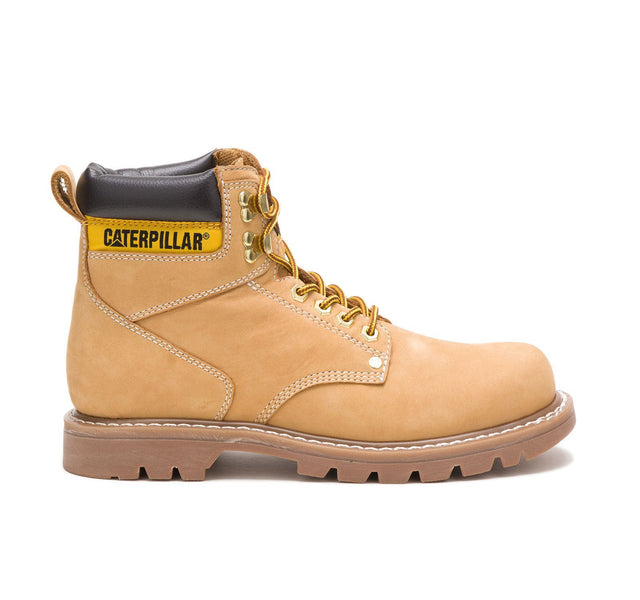 Caterpillar Second Shift Soft-Toe Work Boot Honey P70042 Profile