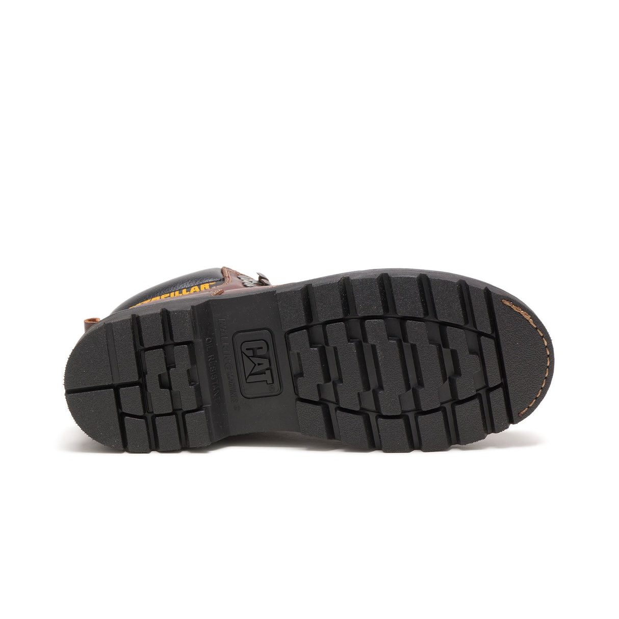 Caterpillar Second Shift Soft-Toe Work Boots Tawny P72365 Sole Image