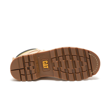 Caterpillar Second Shift Steel-Toe Work Boot Honey P89162 Sole Image