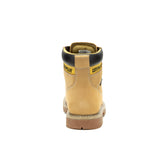 Caterpillar Second Shift Soft-Toe Waterproof Work Boot Honey P51085 Heel Image