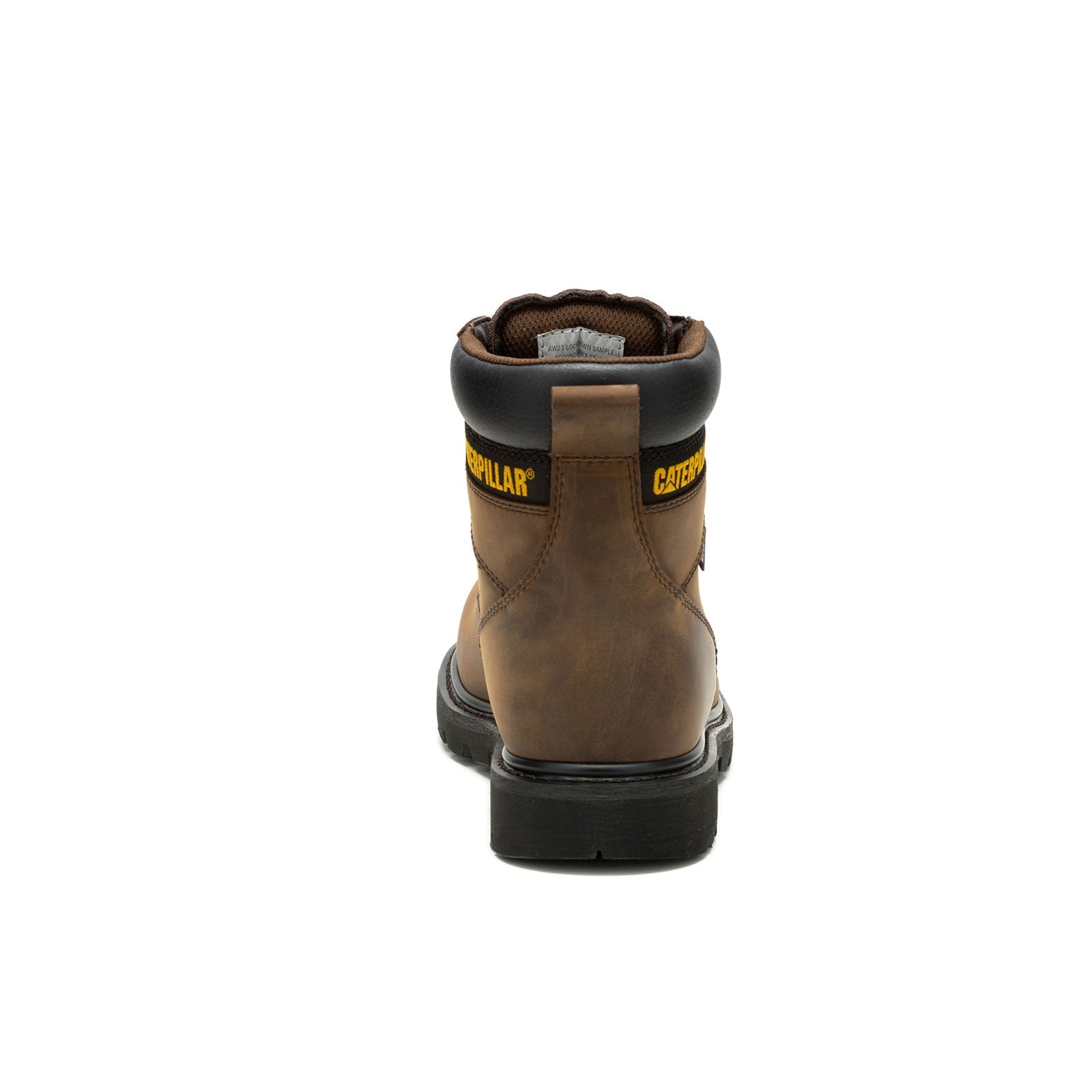 Caterpillar Men's Second Shift WP Steel Toe Boot - Dk Brown