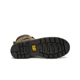 Caterpillar Second Shift Steel-Toe Waterproof Work Boot Dark Brown P91660 Sole Image