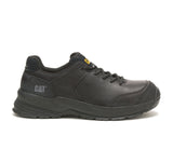 Caterpillar Streamline 2.0 Composite-Toe Leather Work Shoe Black P91351 Profile