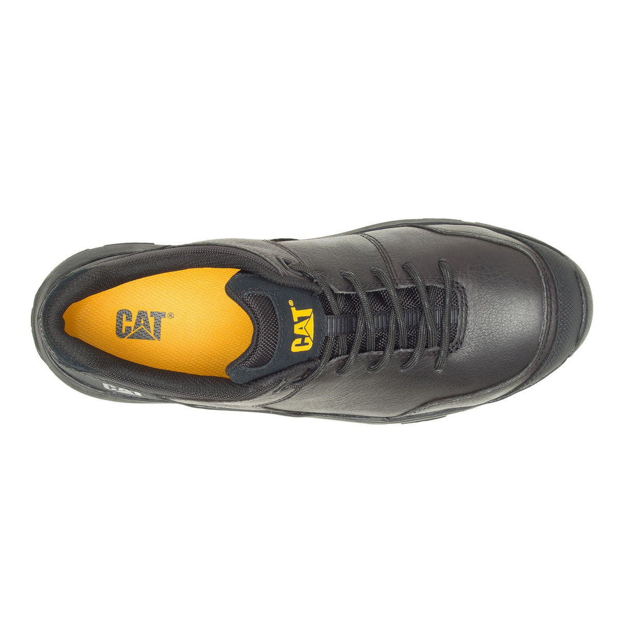 Caterpillar Streamline 2.0 Composite-Toe Leather Work Shoe Black P91351 Front Image