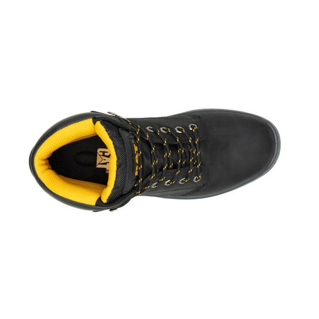Caterpillar Striver Steel-Toe Boots Black P91671 Image View