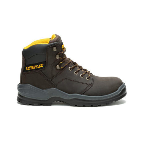 Caterpillar Striver Steel-Toe Boots Brown P91672 Profile