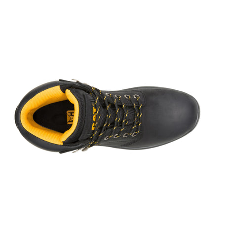 Caterpillar Striver Waterproof Steel-Toe Boots Black P91786 Side Image