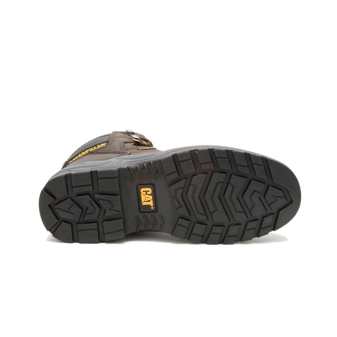 Caterpillar Striver Waterproof Steel-Toe Boots Brown P91720 Sole Image