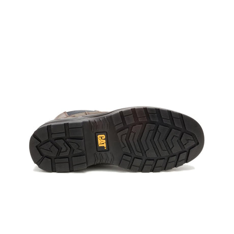 Caterpillar Striver Chelsea Waterproof Steel-Toe Chelsea Boots Brown P91758 Sole Image