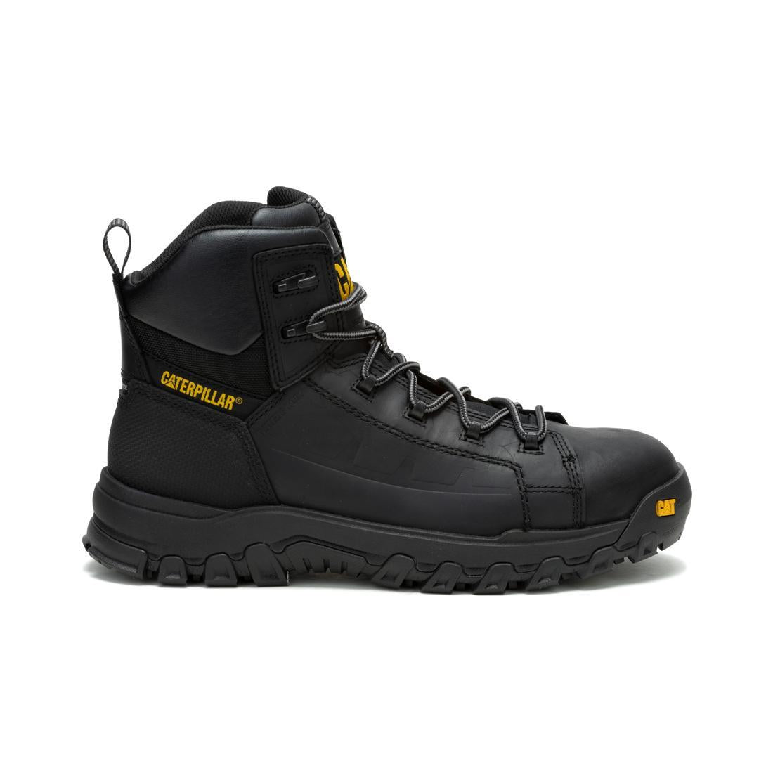 Caterpillar Threshold Rebound Waterproof Composite-Toe Boots Black P91696 Profile