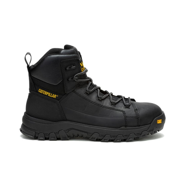 Caterpillar Threshold Rebound Waterproof Composite-Toe Boots Black P91696 Profile