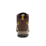 Caterpillar Threshold Rebound Hiker Waterproof Steel-Toe Boots Bison P91784 Heel Image