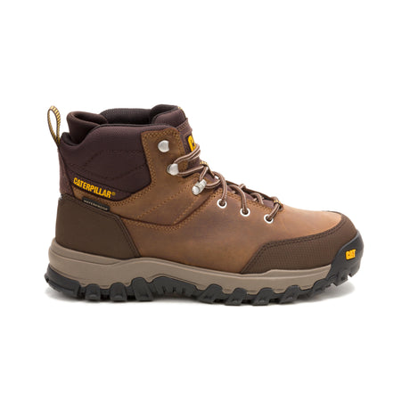 Caterpillar Threshold Rebound Hiker Waterproof Steel-Toe Boots Bison P91784 Profile